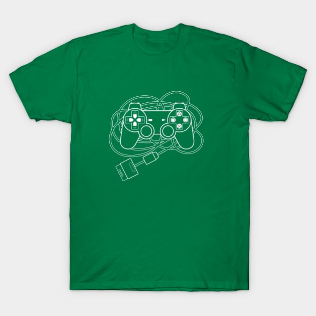 PADS OF JOY series - Playstation 2 T-Shirt by dwaer